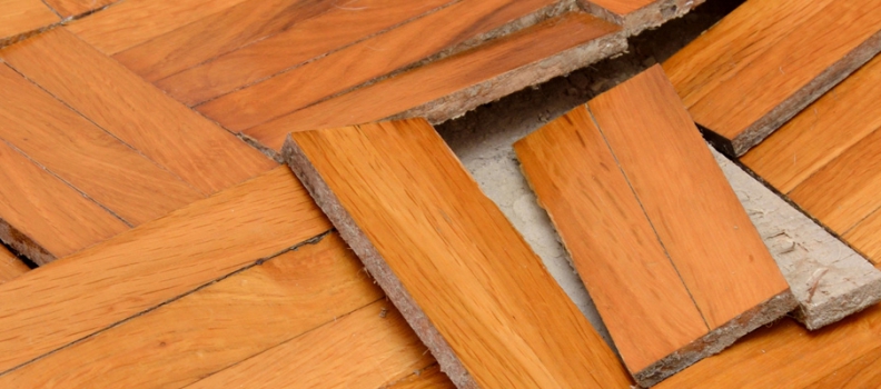 Que faire si son parquet est déformé ou abîmé ?